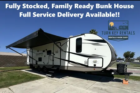 26-BHHL fully stocked trailer with bunks for the kids, video walkthrough Delivery/Pickup FULLY stocked & turnkey ready