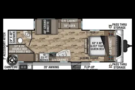 Jen's Sport Trek 270 VBH Travel Trailer
