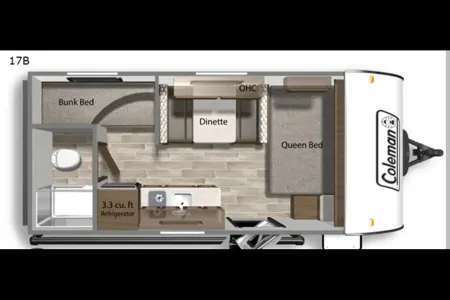 17' Coleman Lantern Travel Trailer