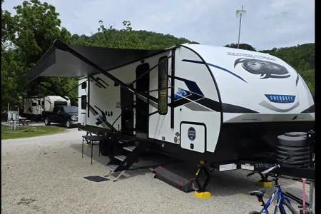 2024 Alpha Wolf. Fully stocked with bunkhouse ready for your adventure.