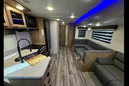 2024 Alpha Wolf. Fully stocked with bunkhouse ready for your adventure.