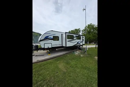 2024 Alpha Wolf. Fully stocked with bunkhouse ready for your adventure.