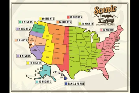 Scenic Vans' “The Mammoth” - New & Improved - Unlimited Mileage