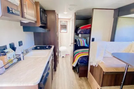 How to get your wife to go camping travel trailer! 