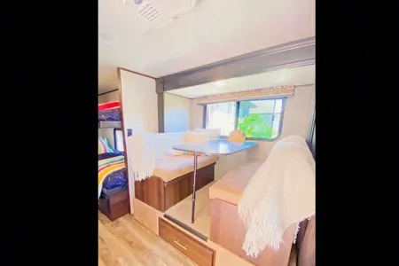 How to get your wife to go camping travel trailer! 