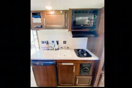 How to get your wife to go camping travel trailer! 