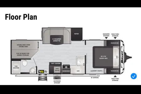 2022 Keystone Bullet 250BHS – Family-Friendly Bunkhouse Camper