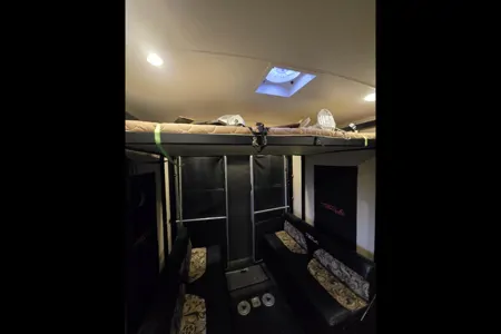 Dustin's Evergreen Tesla Fifth Wheel