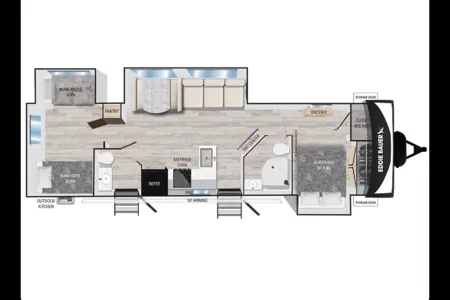 2 Bedroom 1.5 Bath Eddie Bauer Luxury