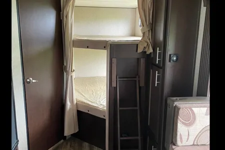 Jocelyn's Grand River gray wolf Travel Trailer
