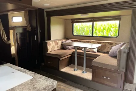 Jocelyn's Grand River gray wolf Travel Trailer