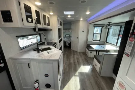 East to West Longitude Travel Trailer