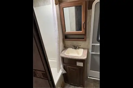 Rustic Antler Lodge Keystone Outback 312BH Travel Trailer