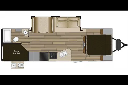 Rent our Cruiser RV S279DBS Travel Trailer!