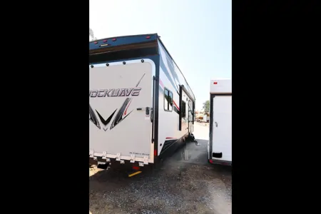 Wyatt's Forest River Shockwave Toy Hauler