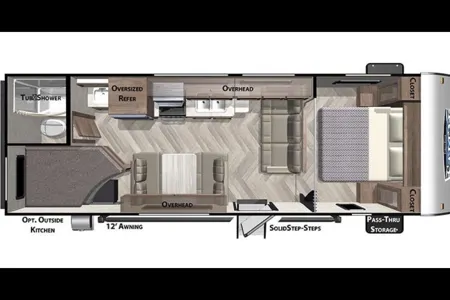 Forest River Salem Cruiselite Travel Trailer