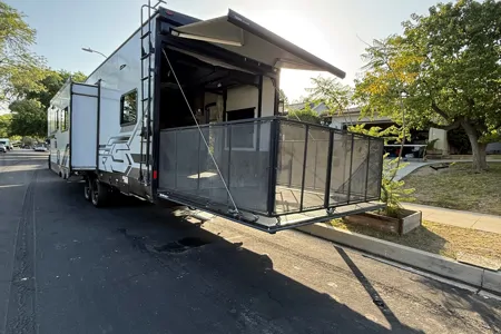 Joeys Forest River Stealth Toy Hauler