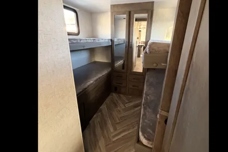 TWO bedroom rv with four bed bunkhouse