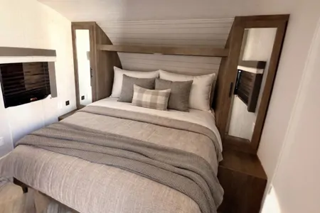 4-Bunk Hideaway + Queen suite • Two Bedrooms. Sleeps 10