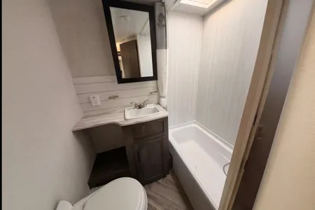 4-Bunk Hideaway + Queen suite • Two Bedrooms. Sleeps 10