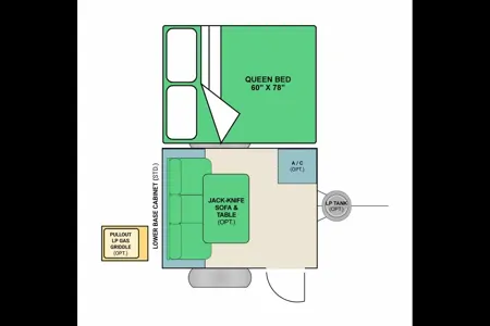 Ernie's UL Aire 80 Tent Trailer