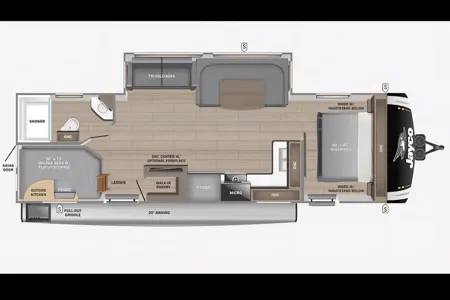 ToJo's Jayco 27 bunkhouse Travel Trailer