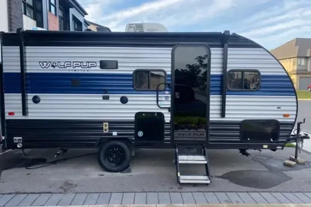 David's 2021 Forest River Wolf Pup 16ft Bunkouse