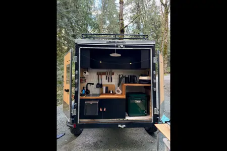 The PinePod- Cozy Cabin Trailer
