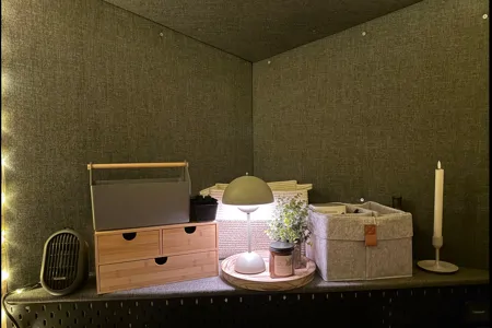 The PinePod- Cozy Cabin Trailer