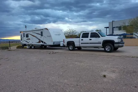 Clayton's Keystone Passport Travel Trailer