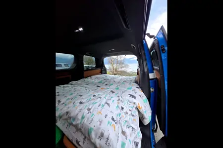 Iconic, Zero Emission Camping with an Volkswagen ID. BUZZ