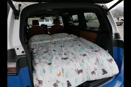 Iconic, Zero Emission Camping with an Volkswagen ID. BUZZ