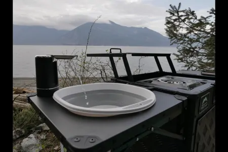 Iconic, Zero Emission Camping with an Volkswagen ID. BUZZ