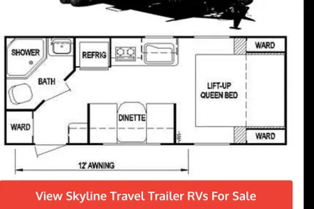 Couple’s Eco Camp Travel Trailer