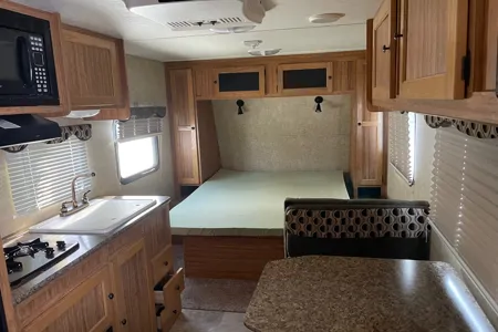 Couple’s Eco Camp Travel Trailer
