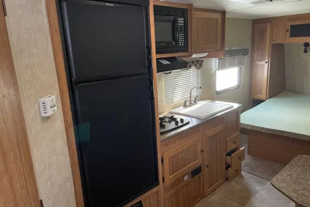 Couple’s Eco Camp Travel Trailer
