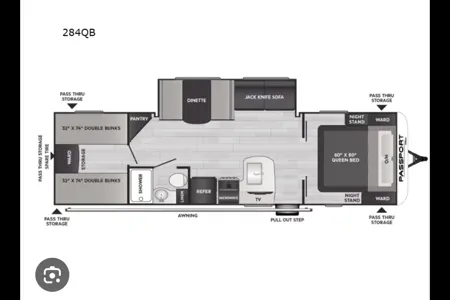 Pedro's Keystone Passport Travel Trailer