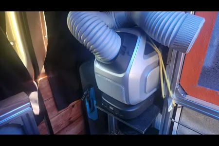 Stealthy Work Van Holds Suprising Comfort Inside