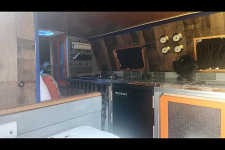 Stealthy Work Van Holds Suprising Comfort Inside