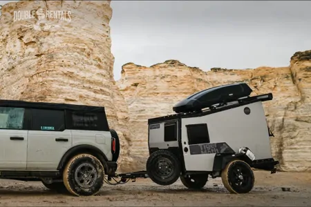 TIGERMOTH Overlander Camper w/ Rooftop Tent & Kitchen