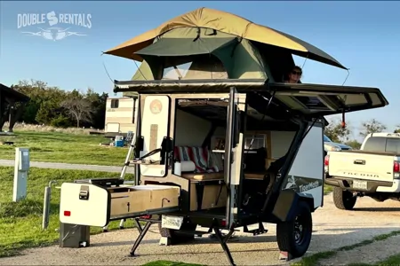 TIGERMOTH Overlander Camper w/ Rooftop Tent & Kitchen