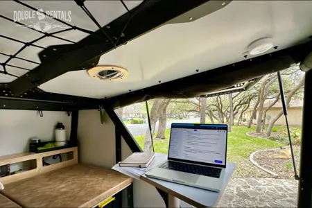 TIGERMOTH Overlander Camper w/ Rooftop Tent & Kitchen