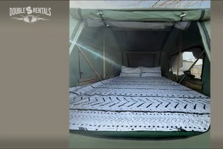 TIGERMOTH Overlander Camper w/ Rooftop Tent & Kitchen