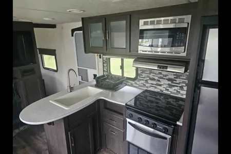 Garret's Forest River Wildwood X-Lite Travel Trailer
