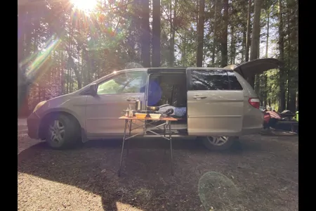 Odyssey: Ocean Island Campervan + Use of Inn Facilities