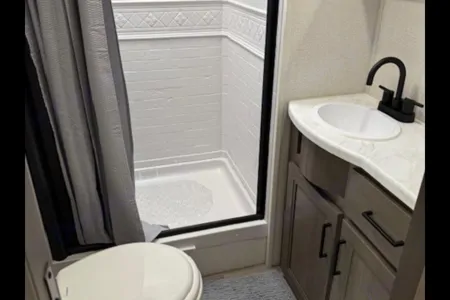 Tim and Gina's TRANSCEND the boring Travel Trailer