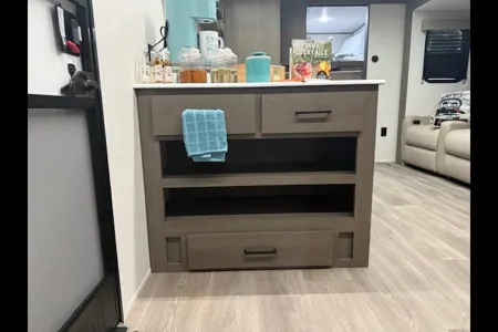 Tim and Gina's TRANSCEND the boring Travel Trailer