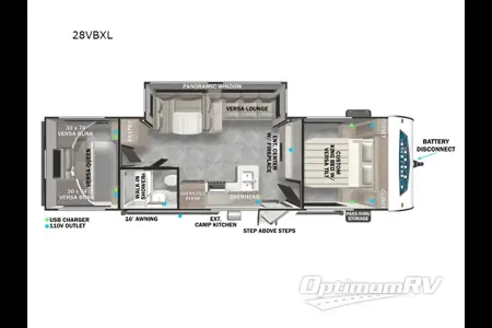 Charles's Keystone Salem cruise lite platinum Travel Trailer