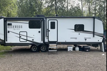 Modern Rockwood Ultra Lite — Fully Equipped, Turn-Key Camping + Paddle Board Add-Ons