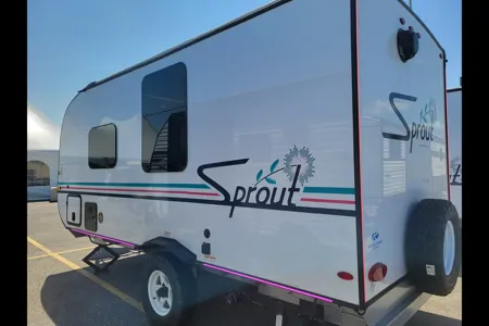 Venture in our New Keystone Sprout 15RBS Travel Trailer